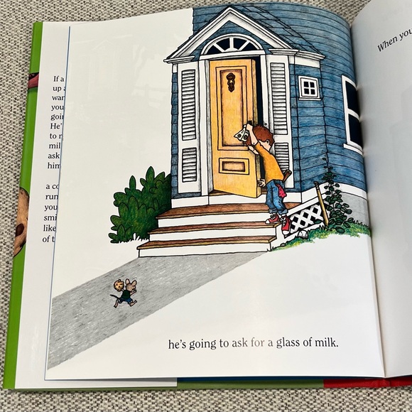 Children’s Hardback Book with Cover If You Give a Mouse a Cookie 8-1/4” - Picture 6 of 9